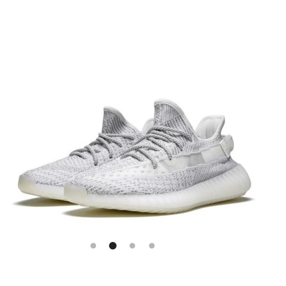 Yeezy 350 V2 Reflective White Sneakers